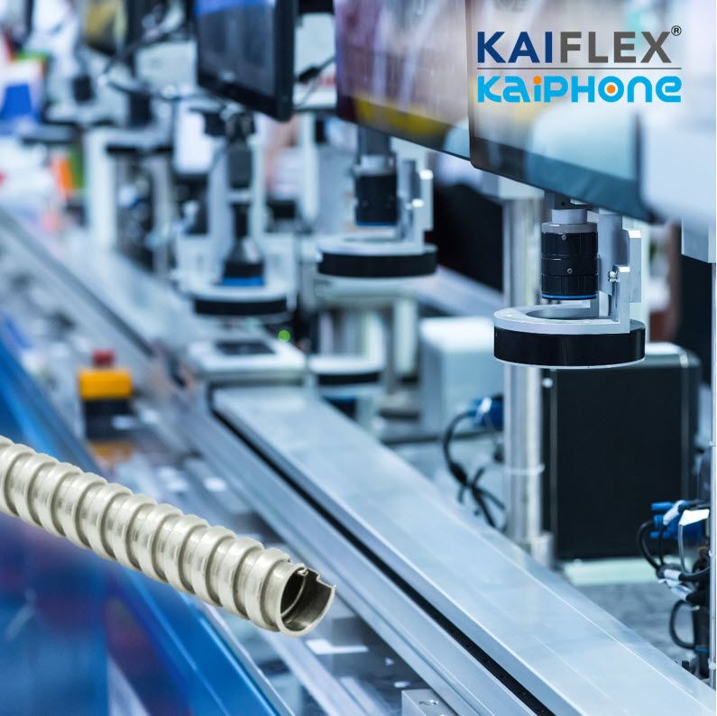 Wp-s1-1 - Flexible métallique en acier inoxydable - Kaiflex avec verrou carré et haute flexibilité_2
