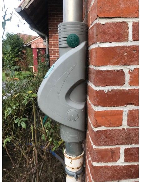 Filtre d'eau pluviale avec capacité de 0,6 litre par seconde