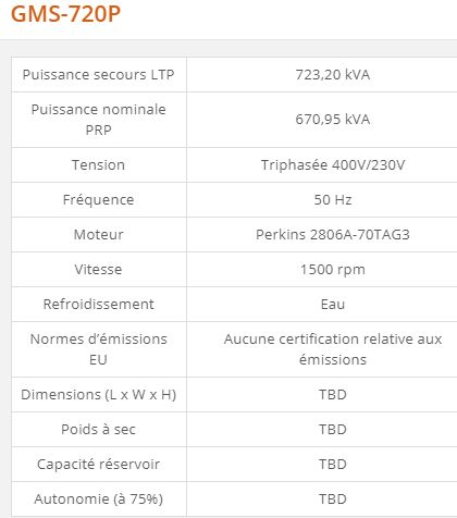 GMS-720P - Groupe électrogène industriel - Generac - 723 kVA - Série GMS Standard - Diesel_2