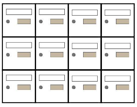 Boite aux lettres collective extérieur Oslo - acier galvanisé - norme NF D27 404_2