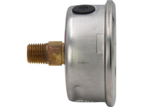 G2538R, Manomètre, 63 mm Face, Raccordement centre arrière, Bain de glycérine, 1000 bar pression maximale_2