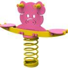 Jeu Bascule Ressort Cochon Âge 1 à 12 ans en polyéthylène teinté UV_2