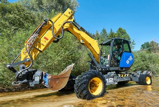 S12 4x4 - Pelle araignée mobile KAISER avec transmission intégrale - Puissance et efficacité_2