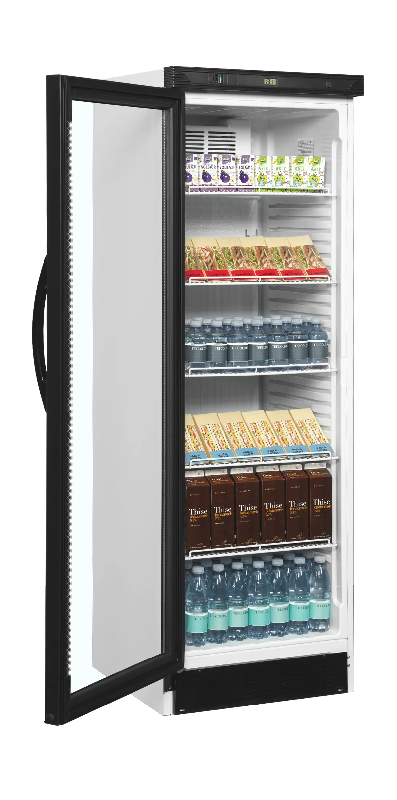 Vitrine réfrigérée blanc CEV425 1 LED L/H TEFCOLD_2