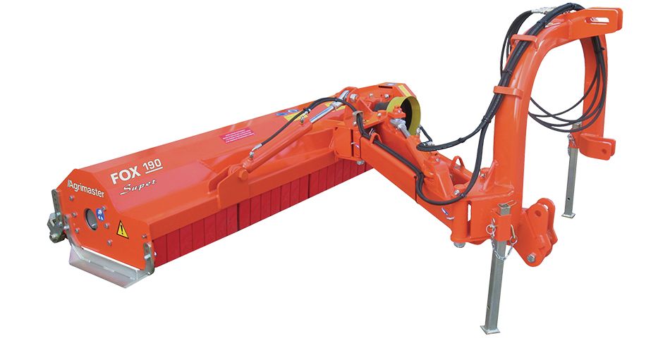 Fla broyeur forestier - Agrimaster - attelage à trois points - déport latéral hydraulique - 50 CV_2