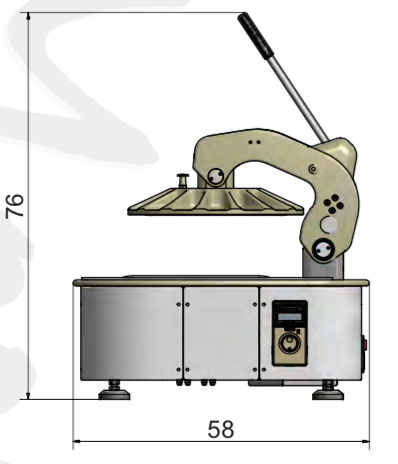 Morello forni - formeuse semi-automatique pizzarella_2