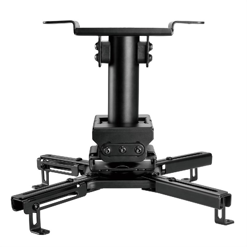 VALUE Support robuste pour projecteur, fixation sous plafond, jusqu'à 45 kg, noir_2