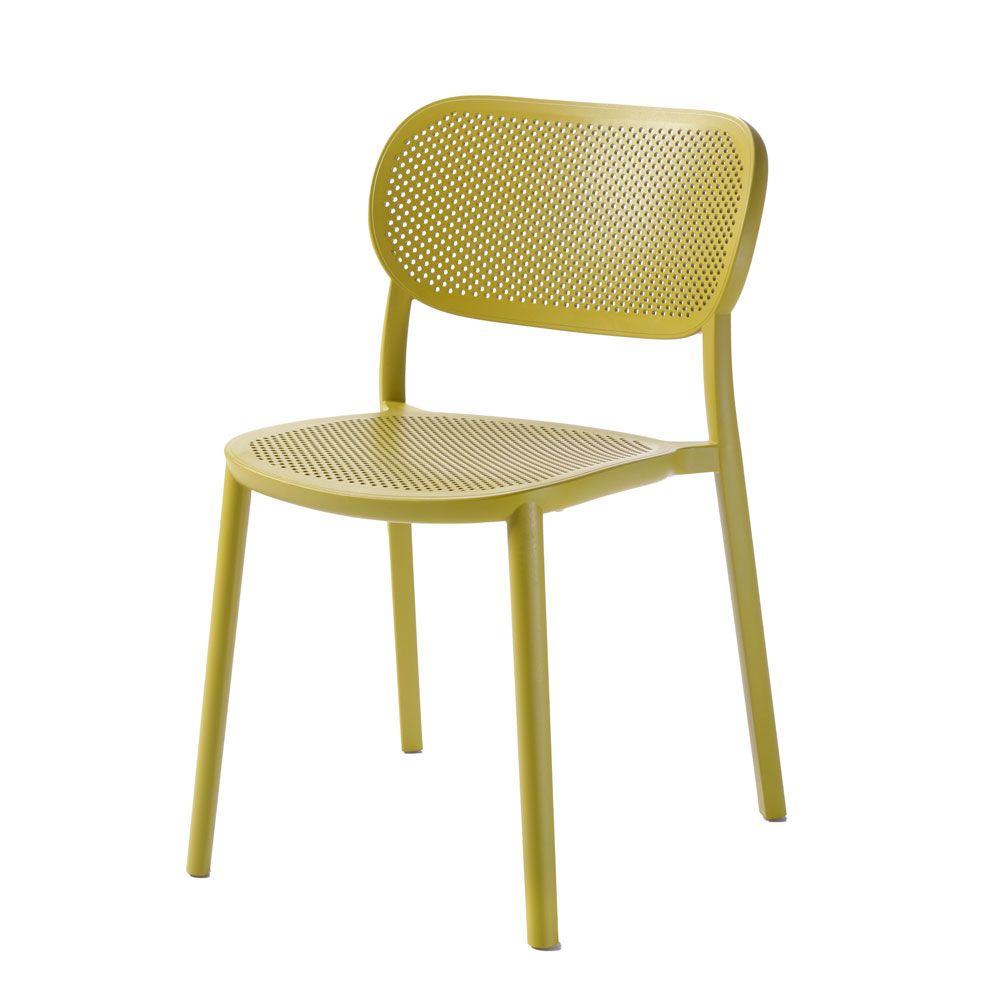 Chaise de restaurant empilable Nuta - intérieur/extérieur - technopolymère - fabriquée en Italie_2