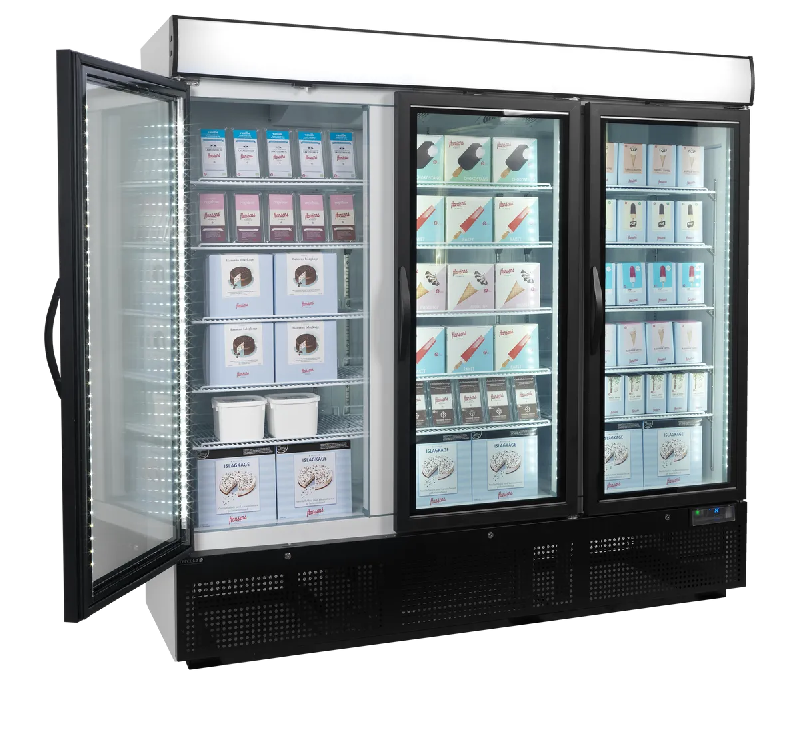 Congélateur vertical vitré NF7500G (1784 / 1657 L) Blanc TEFCOLD_2