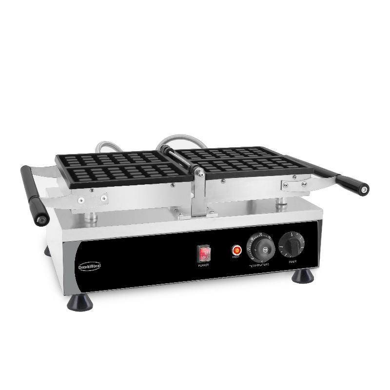 Gaufrier rotatif 2pcs gaufre de bruxelles l605 7540.0070 COMBISTEEL_2