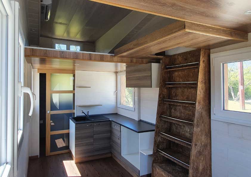 Tiny house - 6m60 - 2 mezzanines & rooftop_2
