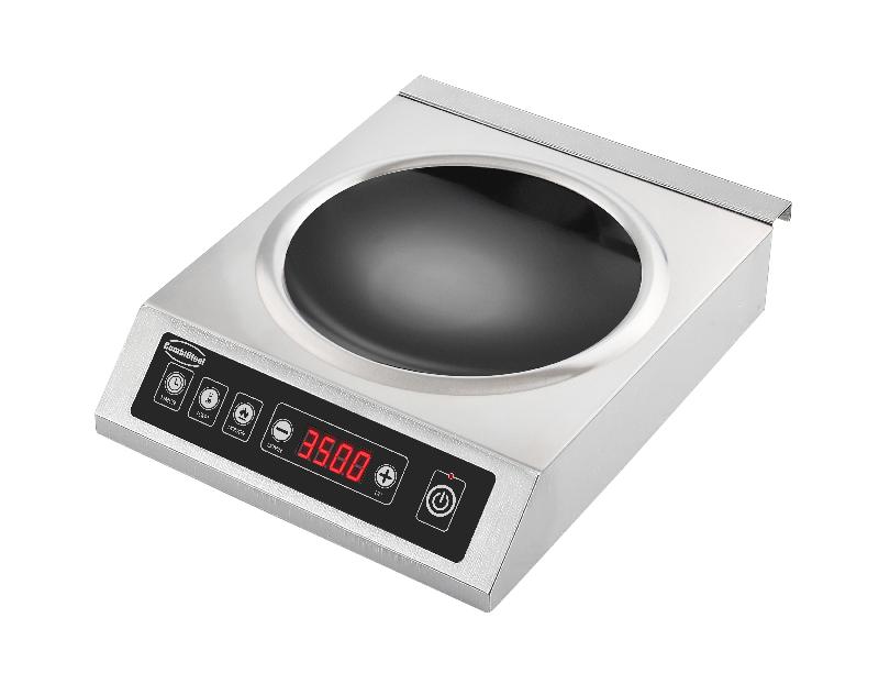 Wok plaque induction l340 7020.0135 COMBISTEEL_2