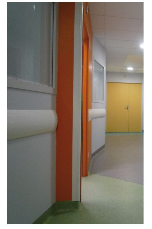 Cornière en PVC - Cornerom Choc 60x60 - Antibactérienne, haute résilience et fixation par clipsage_2
