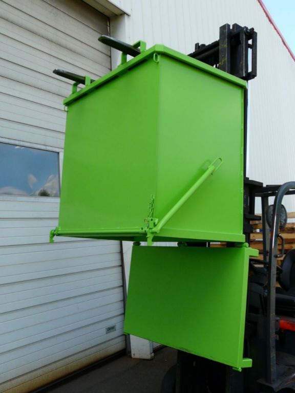 Fap-e - Benne à fond ouvrant éco - Charge admissible 1000 kg - Goubard SARL_2