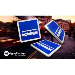 Panneau indication C6 - Arrêt d'autobus - WP Signalisation_2
