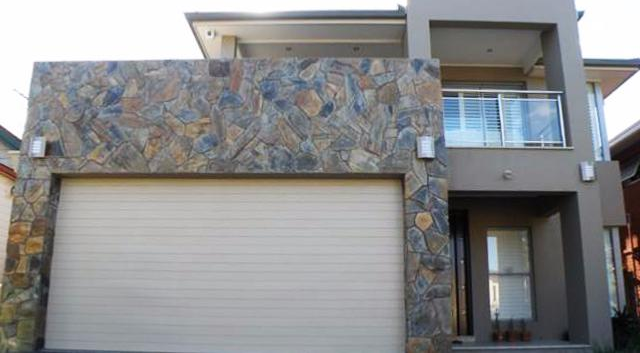 Porte de garage enroulable / motorisée / lames en acier / isolation thermique_3