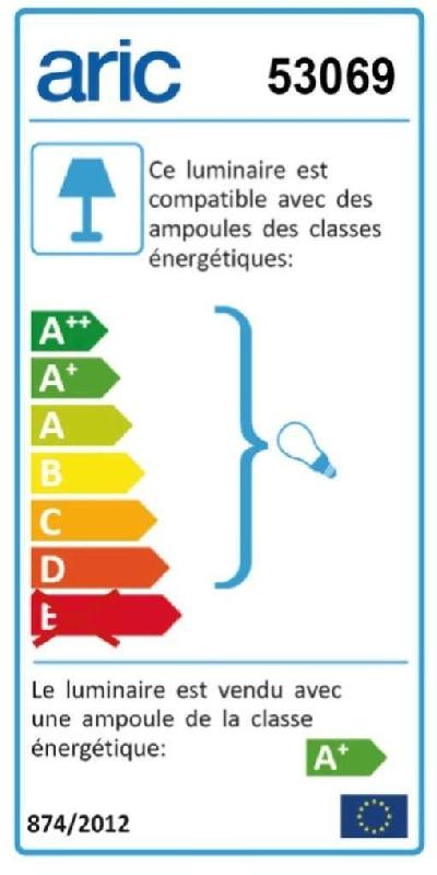 Réglette LED Bagno 91117 - 6W S19 - Blanc froid - IP21 avec interrupteur et prise - ARIC_2