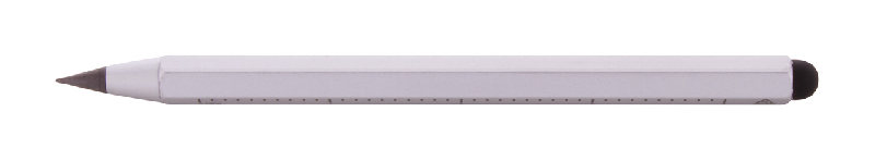 Stylo sans encre en aluminium recyclé - longue durée - avec stylet tactile et pointe en alliage métallique_2