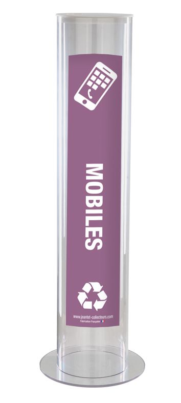 Collecteur pour téléphones portables usagés - 30L - Résistant aux chocs et produits chimiques_2