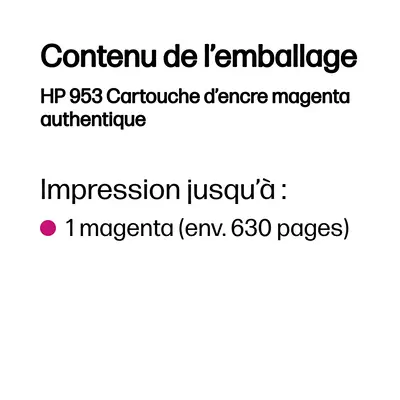 HP 953 Cartouche dencre magenta authentique_2