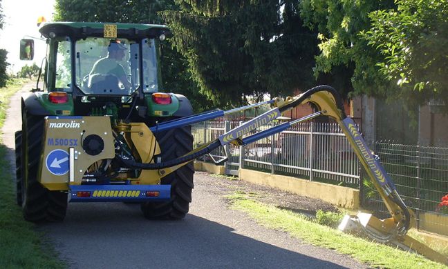 M500SX APS M580SX APS - Broyeur forestier Marolin - Débroussailleuse hydraulique 100 cm pour tracteurs 80/90 HP_2