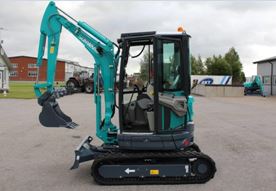 Mini-pelles - Loutz chariots élévateurs - Gamme compacte et performante de 0,8 à 90 tonnes_2