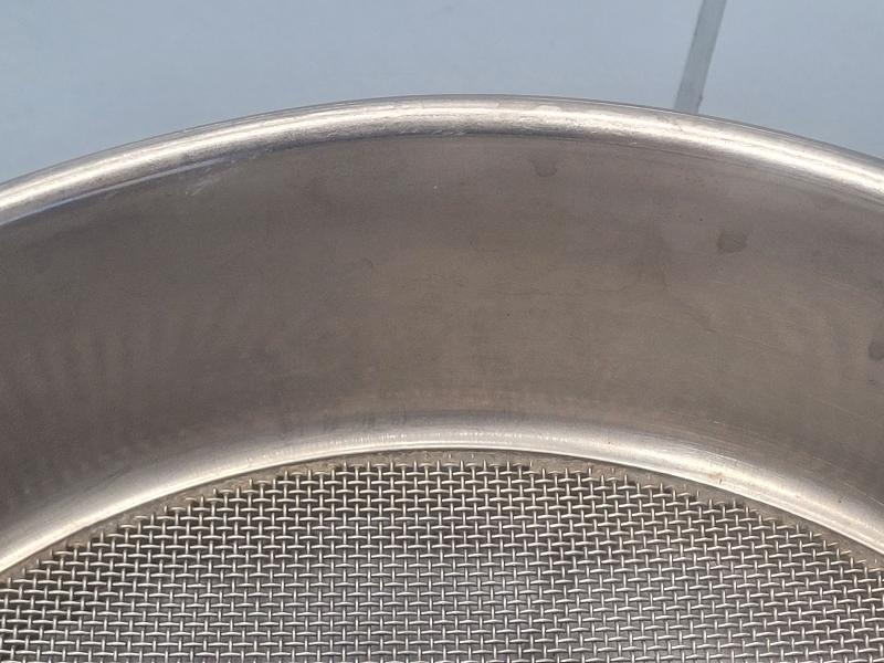 Tamis de test en acier inox SAULAS 200x50mm - 1 mm_2