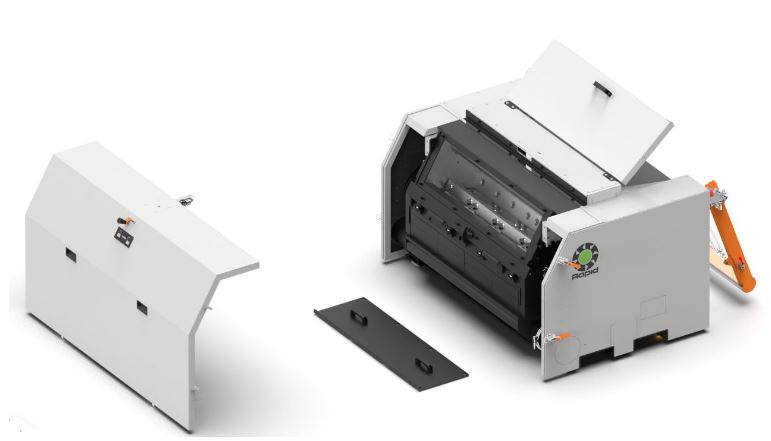 Broyeurs à Couteaux pré-ajustables pour le broyage en ligne des squelettes de thermoformage - Série GT1100 et GT1600_2