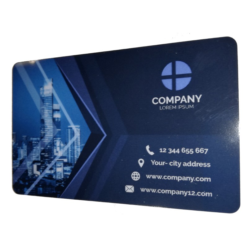 Carte pet cr80 express Reference : Badgeperso_2