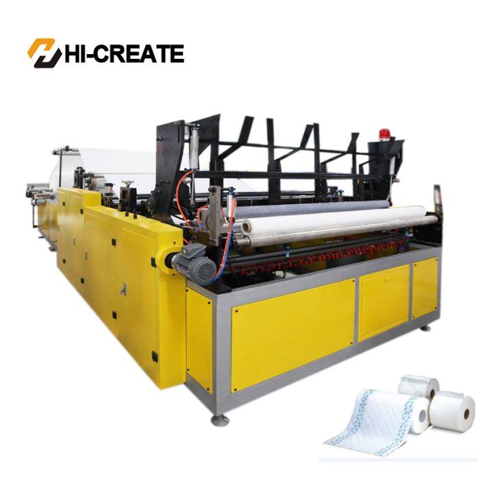 Fabrication de papier hygiénique - Hi-Create - Machine à papier toilette avec contrôle PLC et réglages automatiques_2