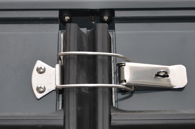 Serre d'hiver en verre adossable - 12 m² - Grise_2