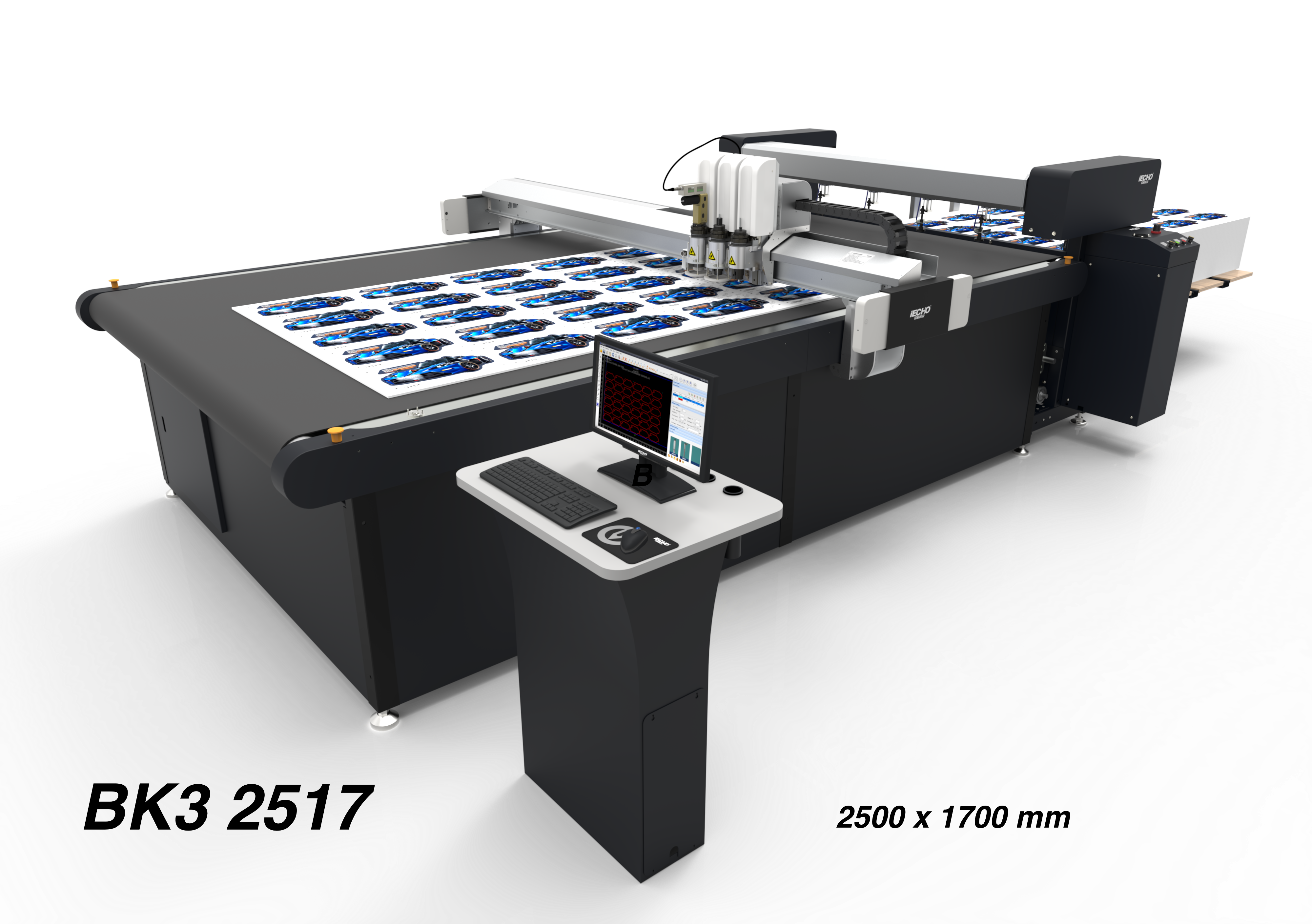 Table de découpe numérique polyvalente et performante - BK3 3521_2