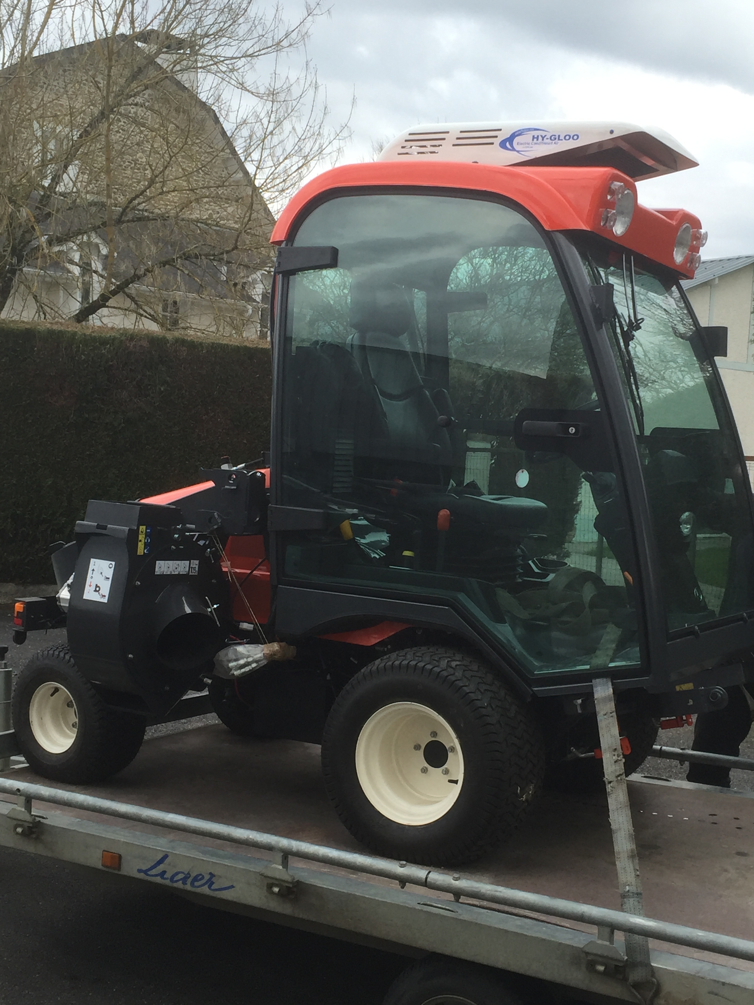 Climatiseur de toit Hygloo Split - système autonome - Hauteur 150 mm - modèles horizontaux et verticaux - pour engins agricoles, BTP, camping-cars_2