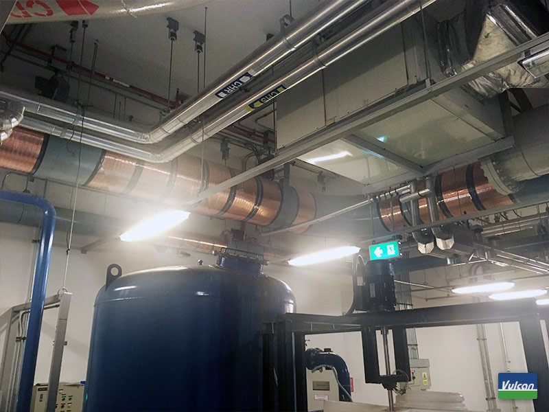 Système anti-calcaire électronique Vulcan X-Pro 1 - traitement écologique pour canalisations jusqu'à 30