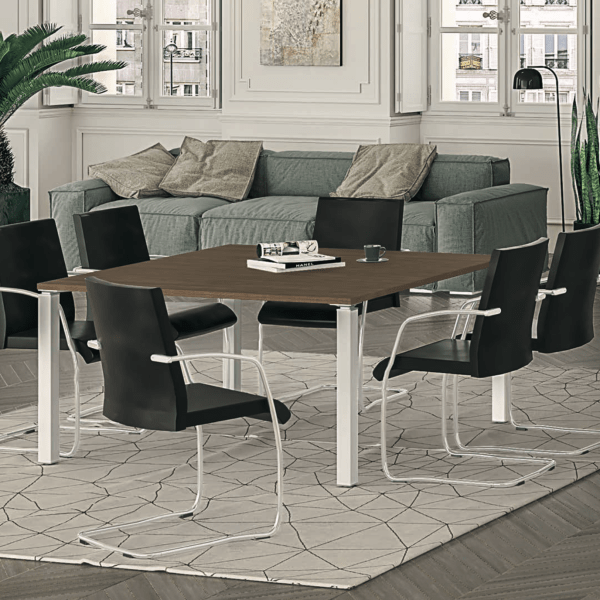 Réunion - Table de réunion modulable avec finitions personnalisables - Burocéan_2