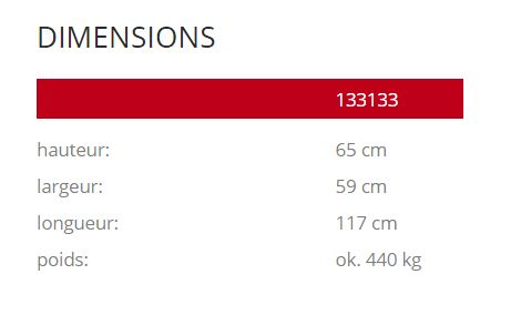 Brno 133133 - Jardinières en béton sablé ou peint - Komserwis - Hauteur 65 cm_2