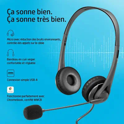 Casque stéréo USB HP G2_2