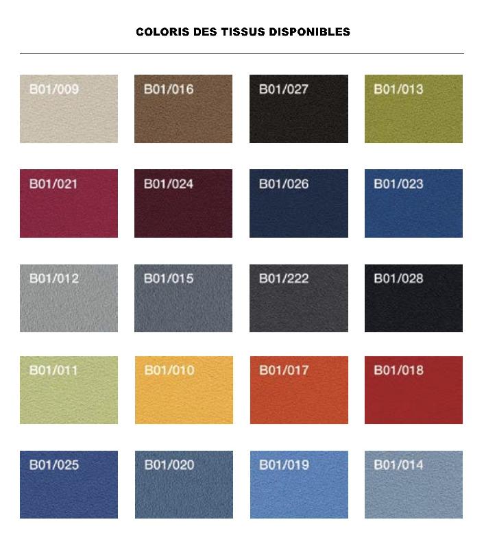 Chaise visiteur tapissée Cove - Quadrifoglio - Gris foncé_2