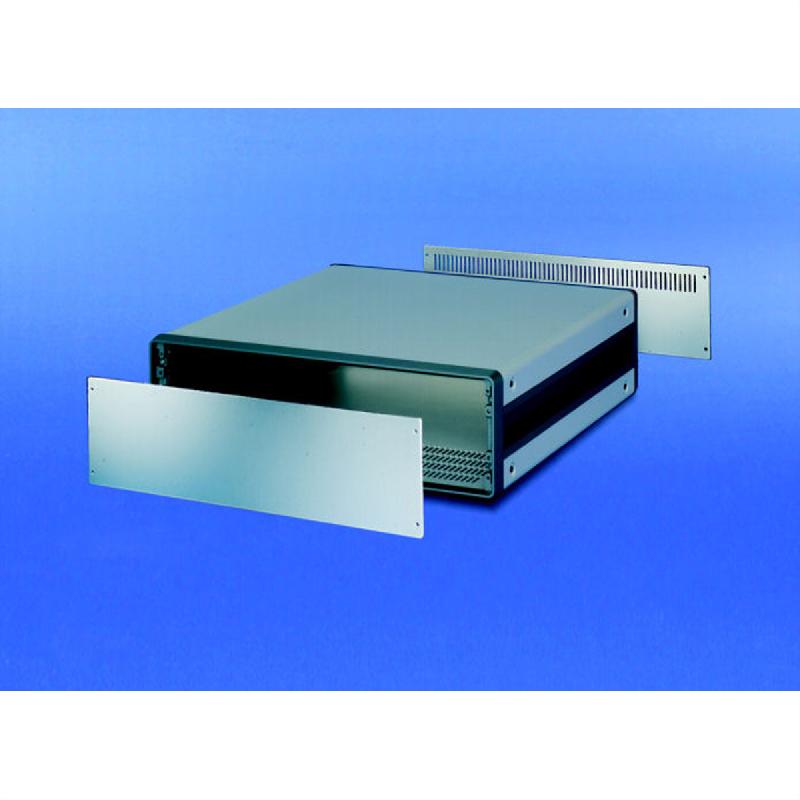 Face avant CompacPRO SCHROFF, 3 U, 63 CV, 2 mm, alu, anodisé, bords non traités_2