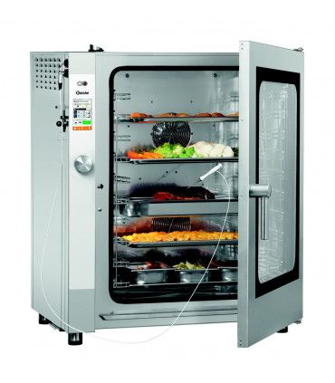 Four mixte à vapeur professionnel silversteam p-10111d - réf. 117763 bartscher : bénéficiez de plus d'efficacité et de gain de temps grâce à sa puissance élevée_2