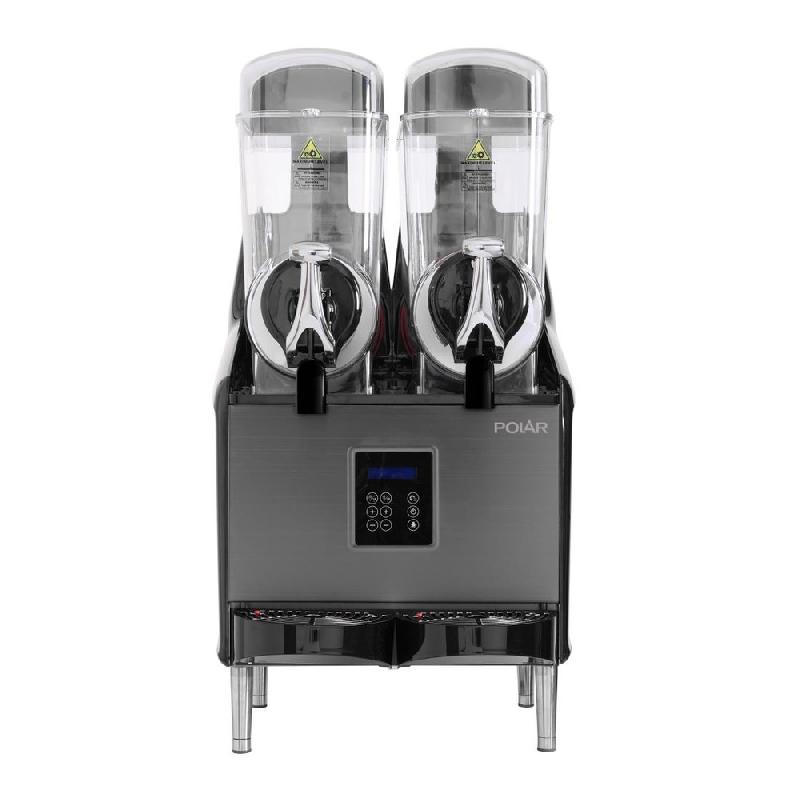 Machine à granité professionnelle 2 cuves de 12 litres - Série U - Polar - UA045_2