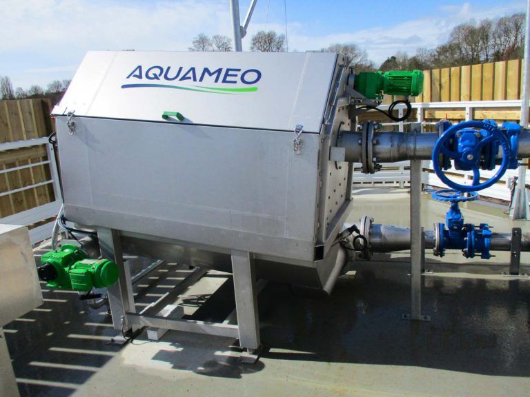 Tamis trommel - tamiseurs et cribles à déchets - aquameo - débit : de 15 à 800 m3/h_2