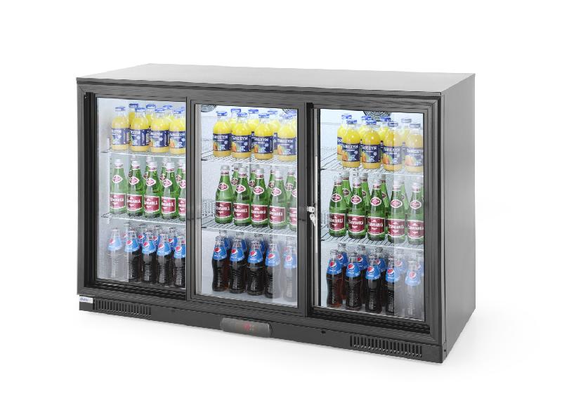 Arrière de bar réfrigéré 3portes coulissantes 303L ARKTIC HENDI_2