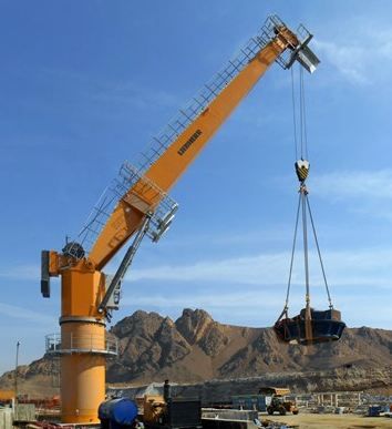 Grue portuaire fixe FCC-230 - Liebherr - Force de levage max 45t - Portée max 29m_2