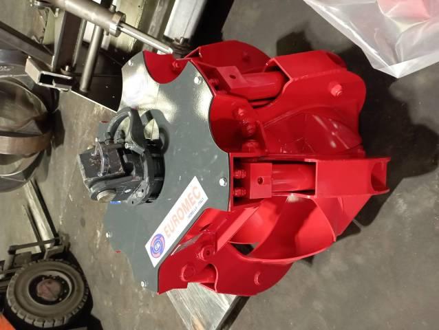 Grappin à ferraille Euromec - PE01 pour camion grue et mini pelle de 0.8 à 10 tonnes_2