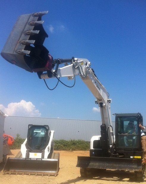 Adaptateur Roto-one rb120 pour attache rapide de pelles