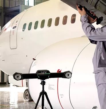 Scanner 3D - Trackscan P42 - métrologie portable, précision 0.025mm, lasers bleus, résolution 0.020mm_2