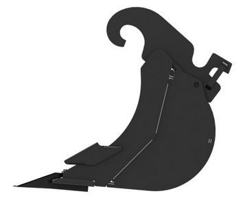 Godet d'excavation-mini-pelle - caterpillar finance france - 450 mm (18 in) - poids 42 kg_2