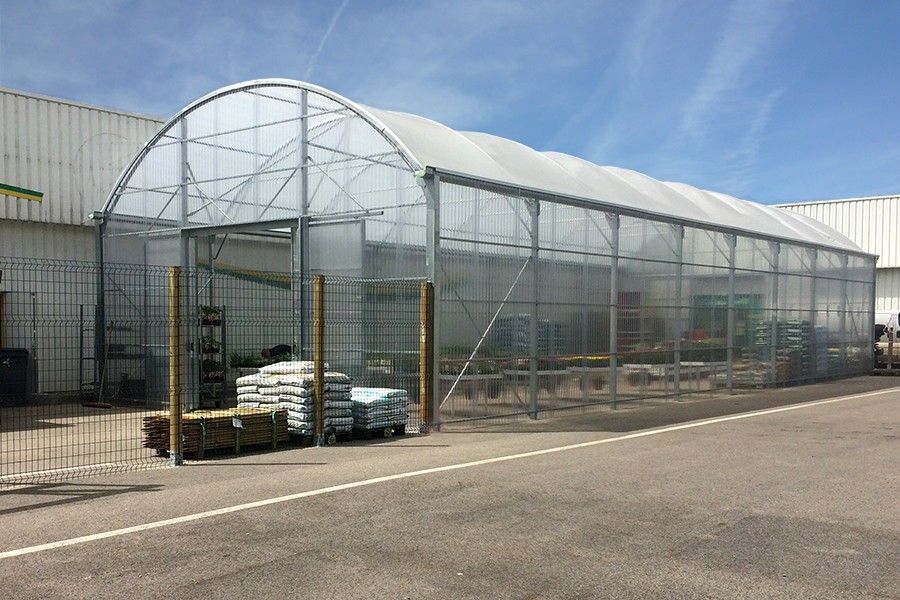 8 m optimum avec cheneaux - serre tunnel - serres val de loire - longueur 10 m_2
