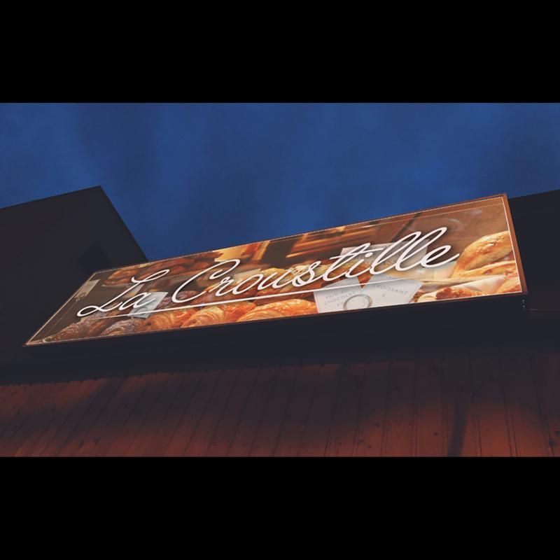 Galgarine - panneau d'enseigne simple face - dediservices - 2(l) x 0,8(h) m_2